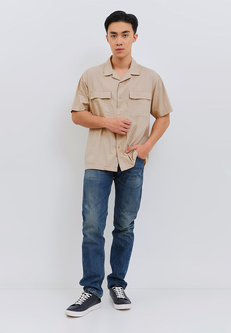 Osella Retro Cuban Collar Shirt