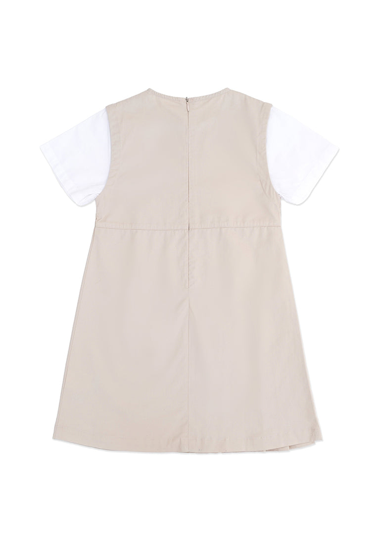 Osella Kids Blossom Pleated Dress