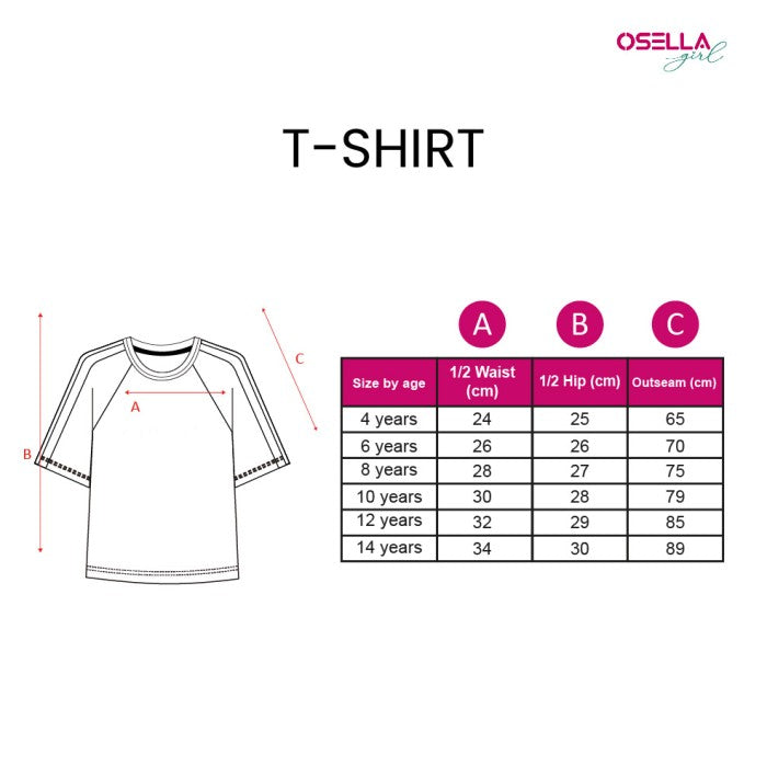 Osella Joyful Embroidery T-Shirt In Pink 23715001