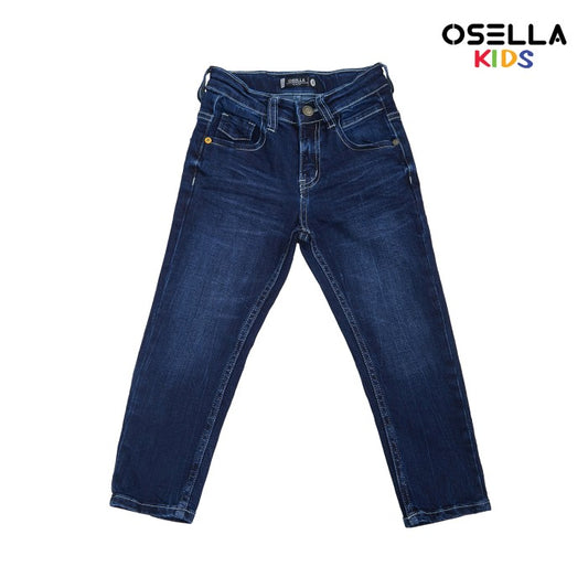 [NEW] OSELLA KNOX SLIM FIT DENIM PANTS IN MEDIUM WASHED 228O5005A2 | Celana Jeans Panjang Anak Laki Laki