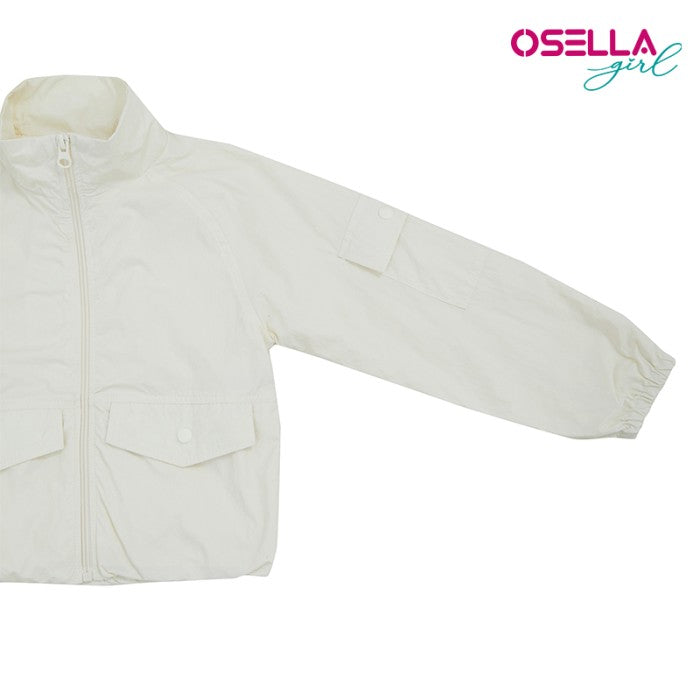 OSELLA PARACHUTE OUTER WITH POCKETS IN IVORY 2361500201