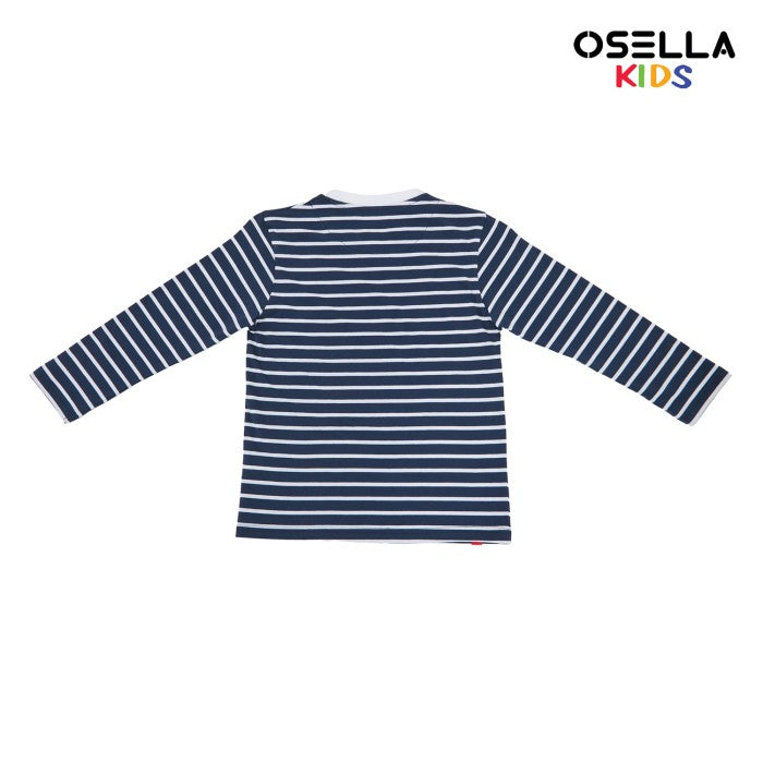 [NEW]OSELLA NICO LONG SLEEVE STRIPE T-SHIRT 22775002