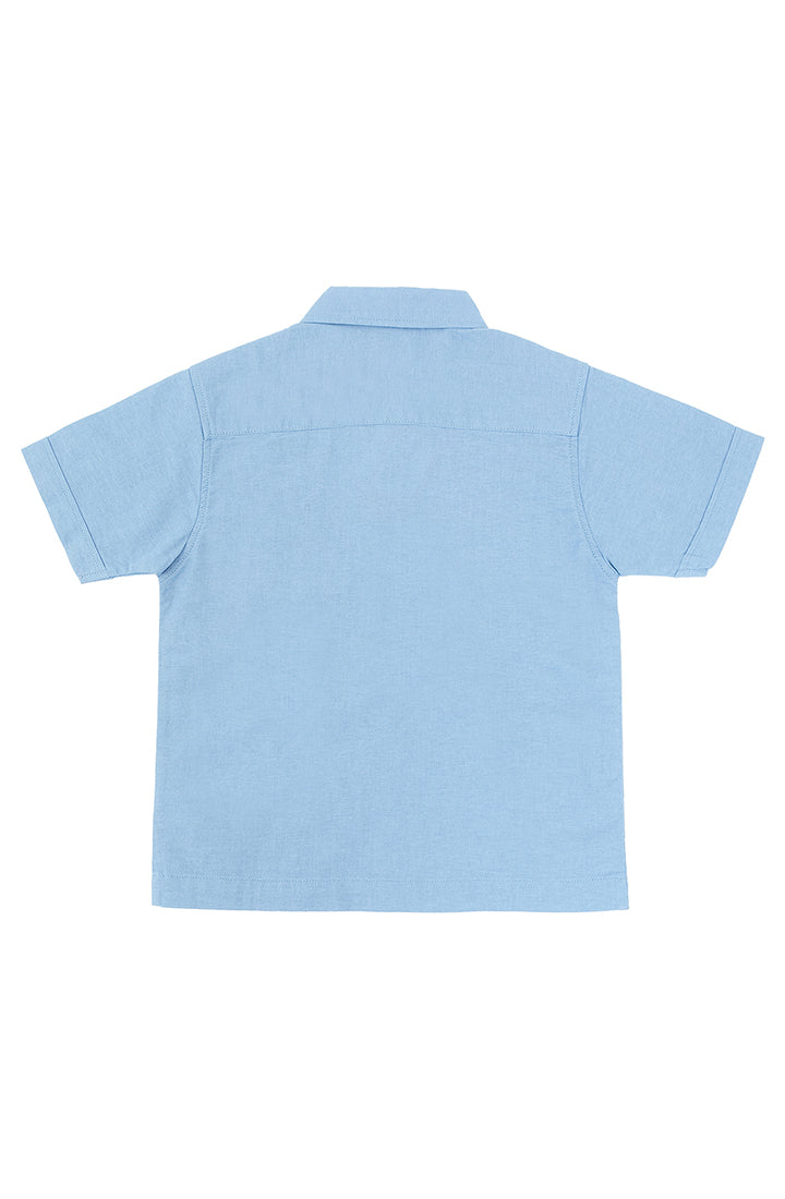 Osella Linen Look Short Sleeve Shirt 22325002
