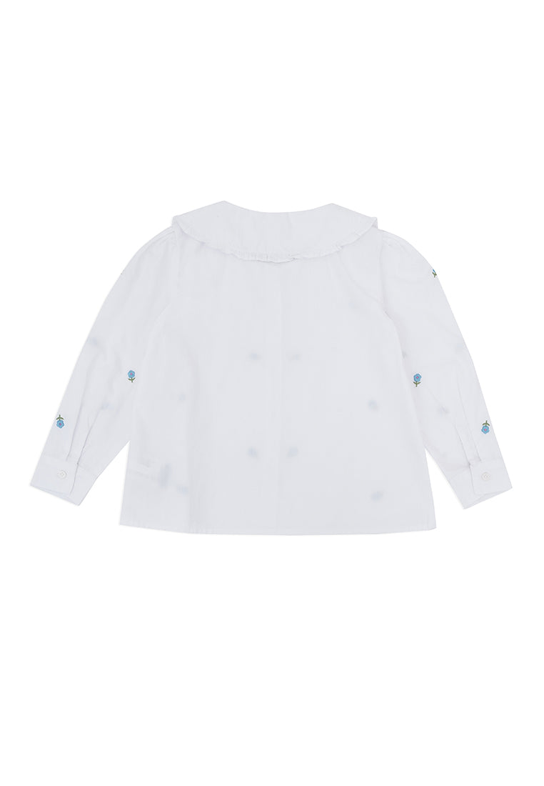 Osella Kids Bella Flower Patch Shirt