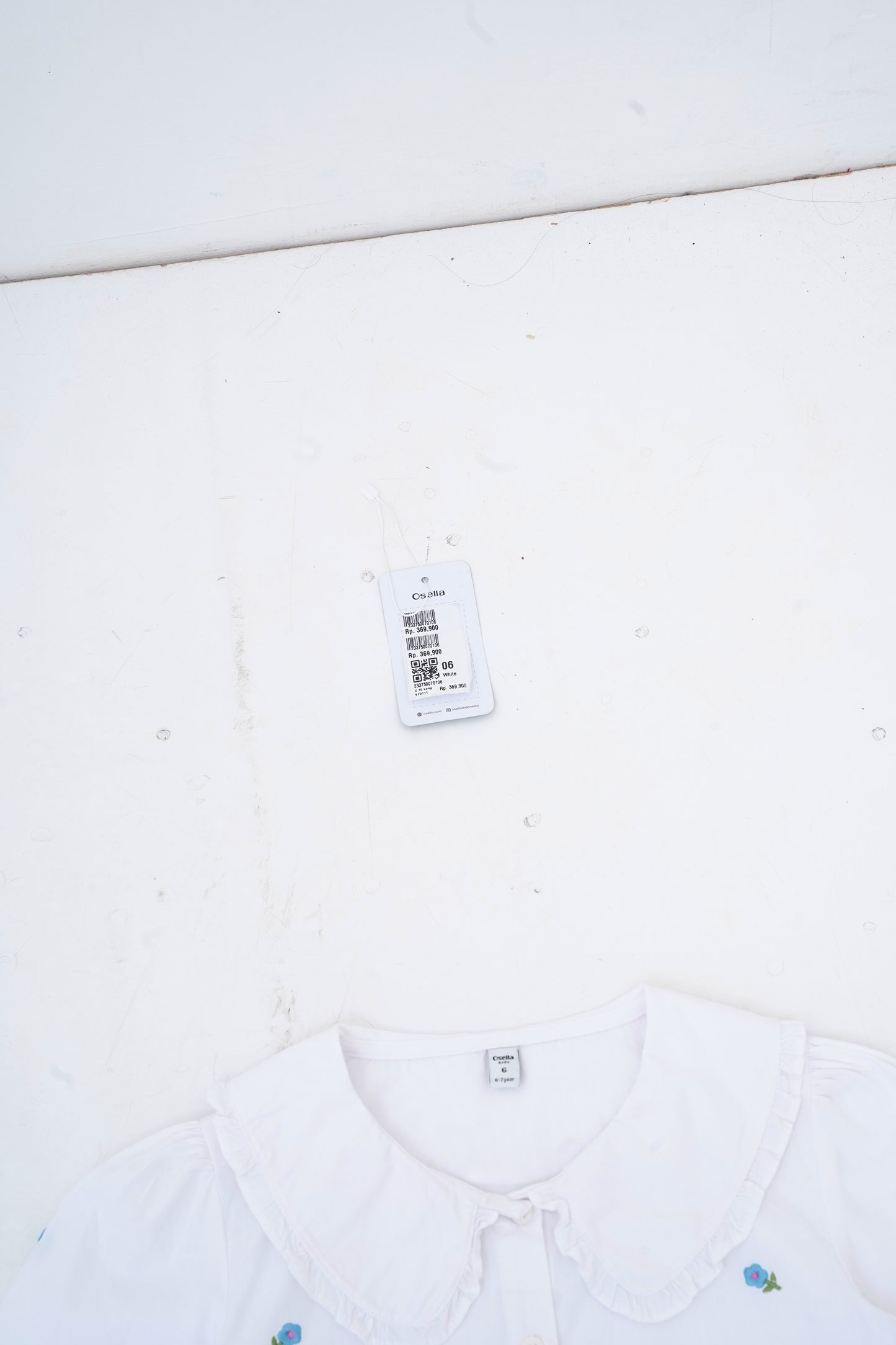 Osella Kids Bella Flower Patch Shirt
