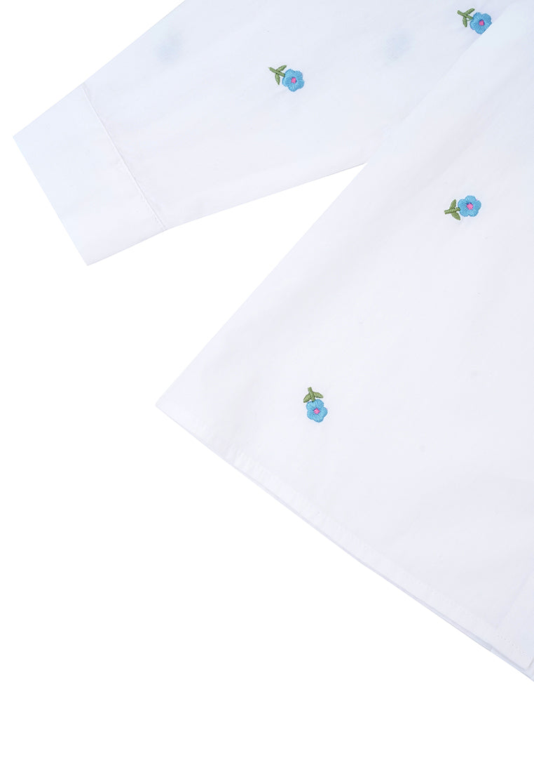 Osella Kids Bella Flower Patch Shirt