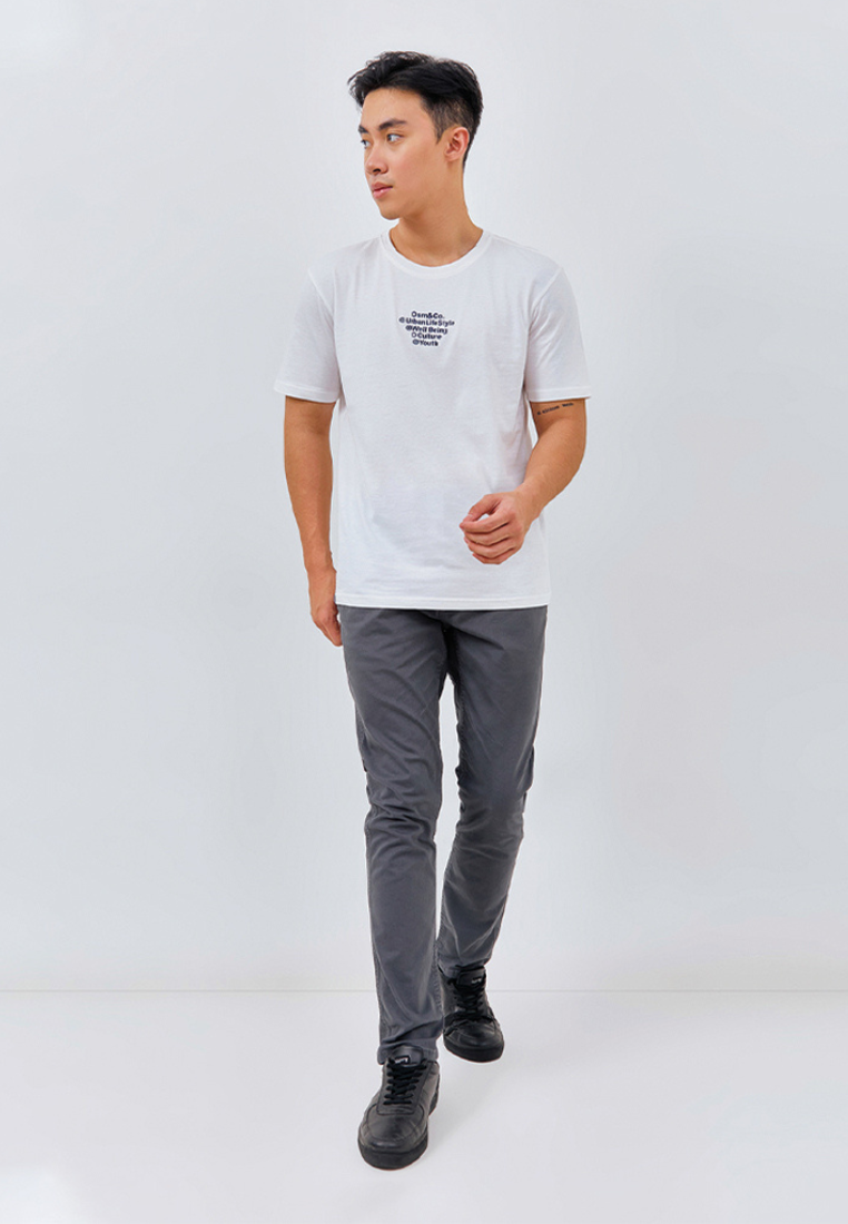 Osella Regular Fit T-Shirt with Print on Front