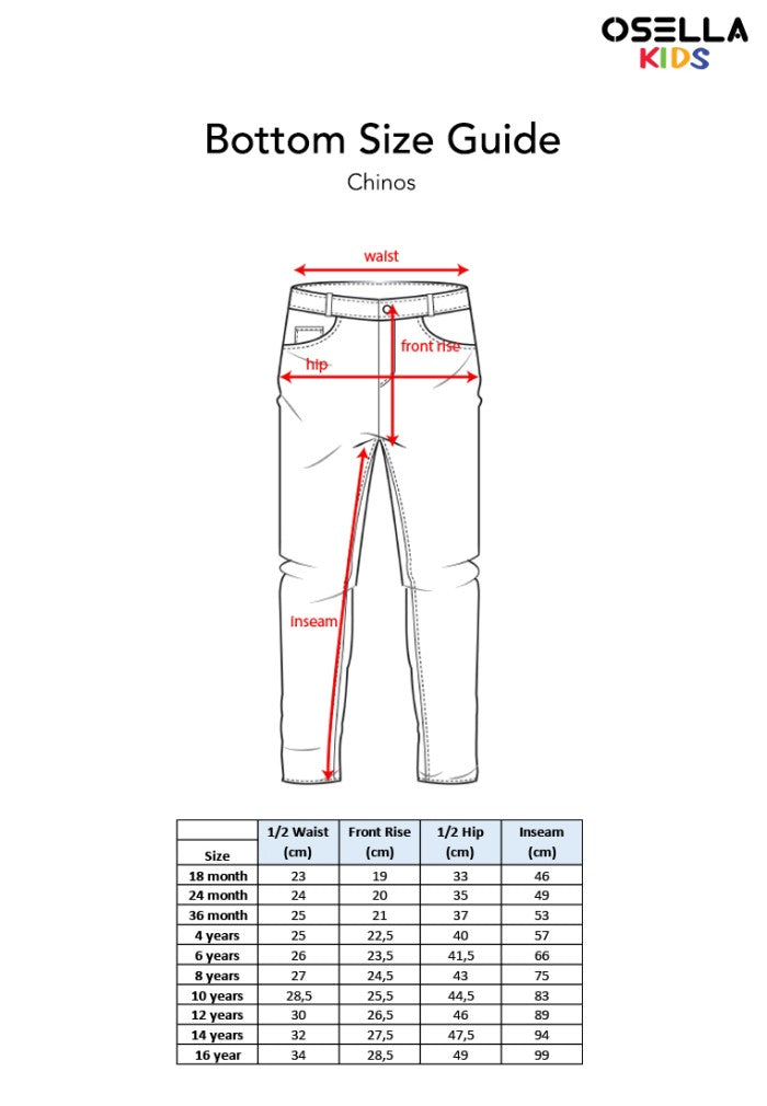 OSELLA RASHAD REGULAR LONG PANTS CHINOS 228P5002