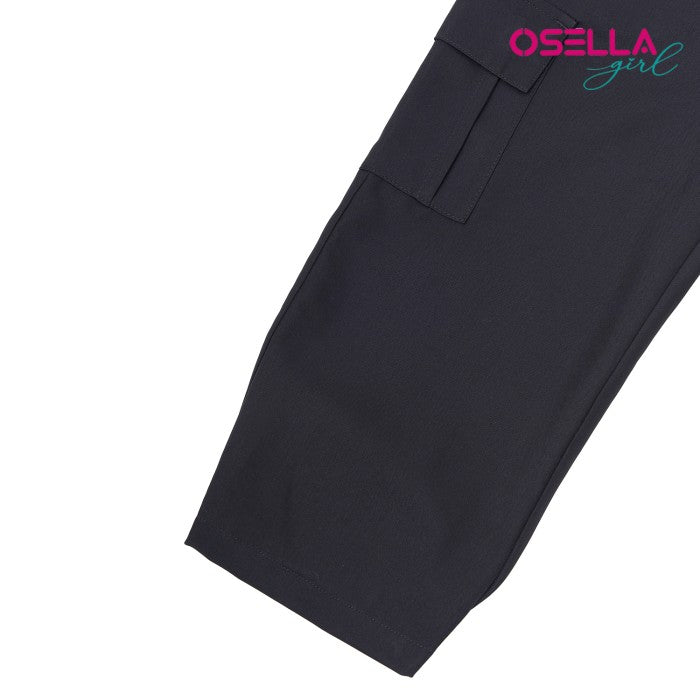 Osella Kana Long Cargo Pants With Half Elastic Band On The Leg Opening 23815002