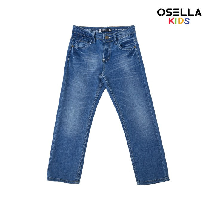 [NEW] Osella Nate Denim Long Pants In Light Washed 228O5003A1 | Celana Jeans Panjang Anak Laki Laki