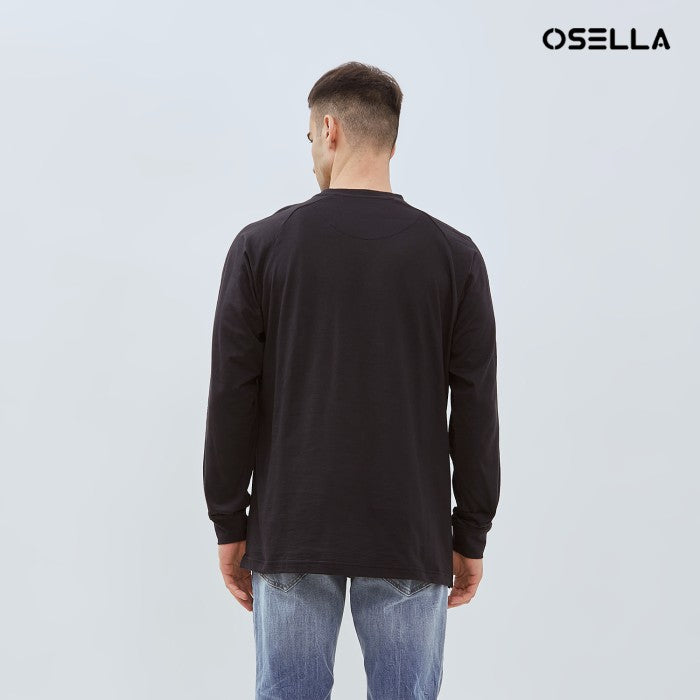 [NEW] OSELLA ZACKY LONG SLEEVE HENLEY TOP 20775001