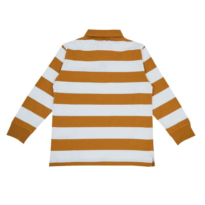 Osella Kids Boy Kyan Long Slevee Stripe Polo Shirt