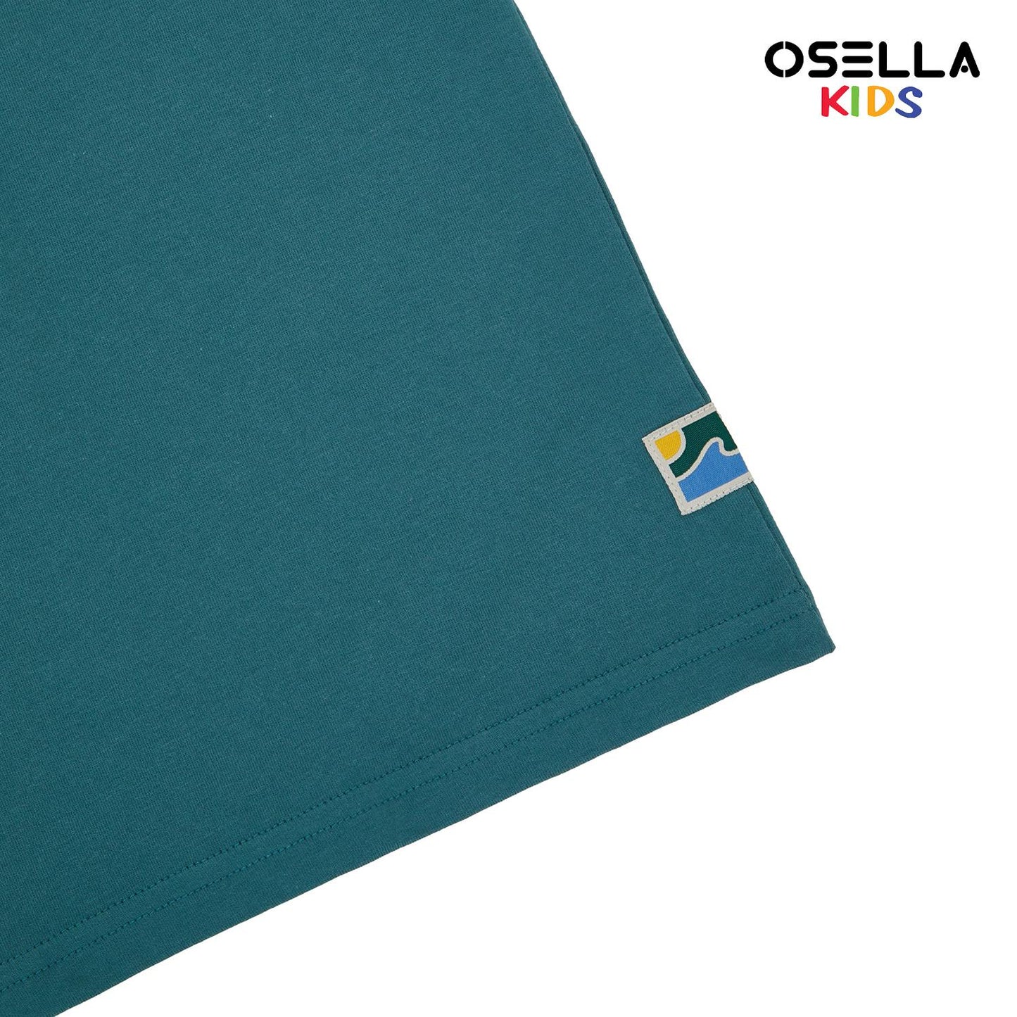Osella Adventure Print Short Sleeve T-Shirt in Teal Green 2274500619 | Atasan Kaos Lengan Pendek Anak Laki Laki