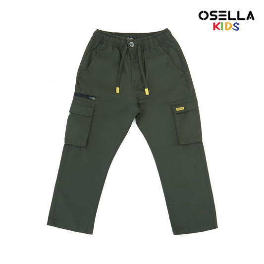 [NEW] Osella Garvin Cargo Long Reguler FIt Pants 228P5004 | Celana Cargo Panjang Anak Laki Laki