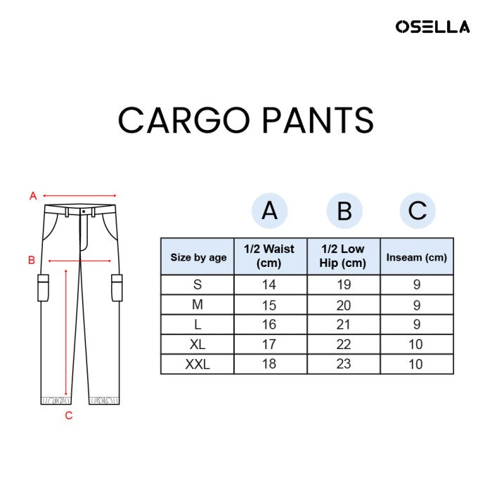 [NEW] OSELLA RIPSTOP CARGO PANTS 208P5003