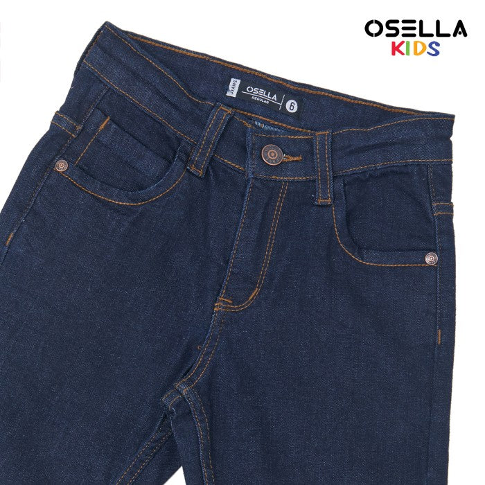 [NEW] OSELLA RYDER REGULAR FIT DENIM PANTS IN RAW WASHED 228O5003A3 | Celana Jeans Panjang Anak Laki Laki