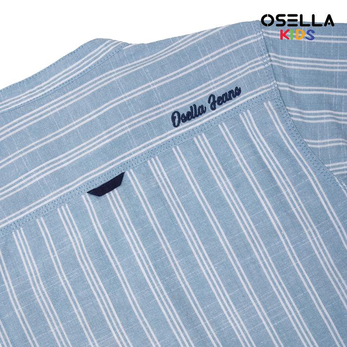 Osella Asher Long Sleeves Striped Koko Shirt With Fancy Striped Fabric