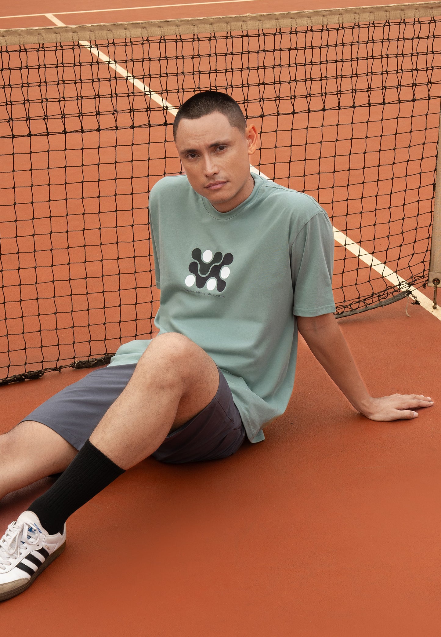 Osella Relaxed Fit Print T-Shirt In Malachite