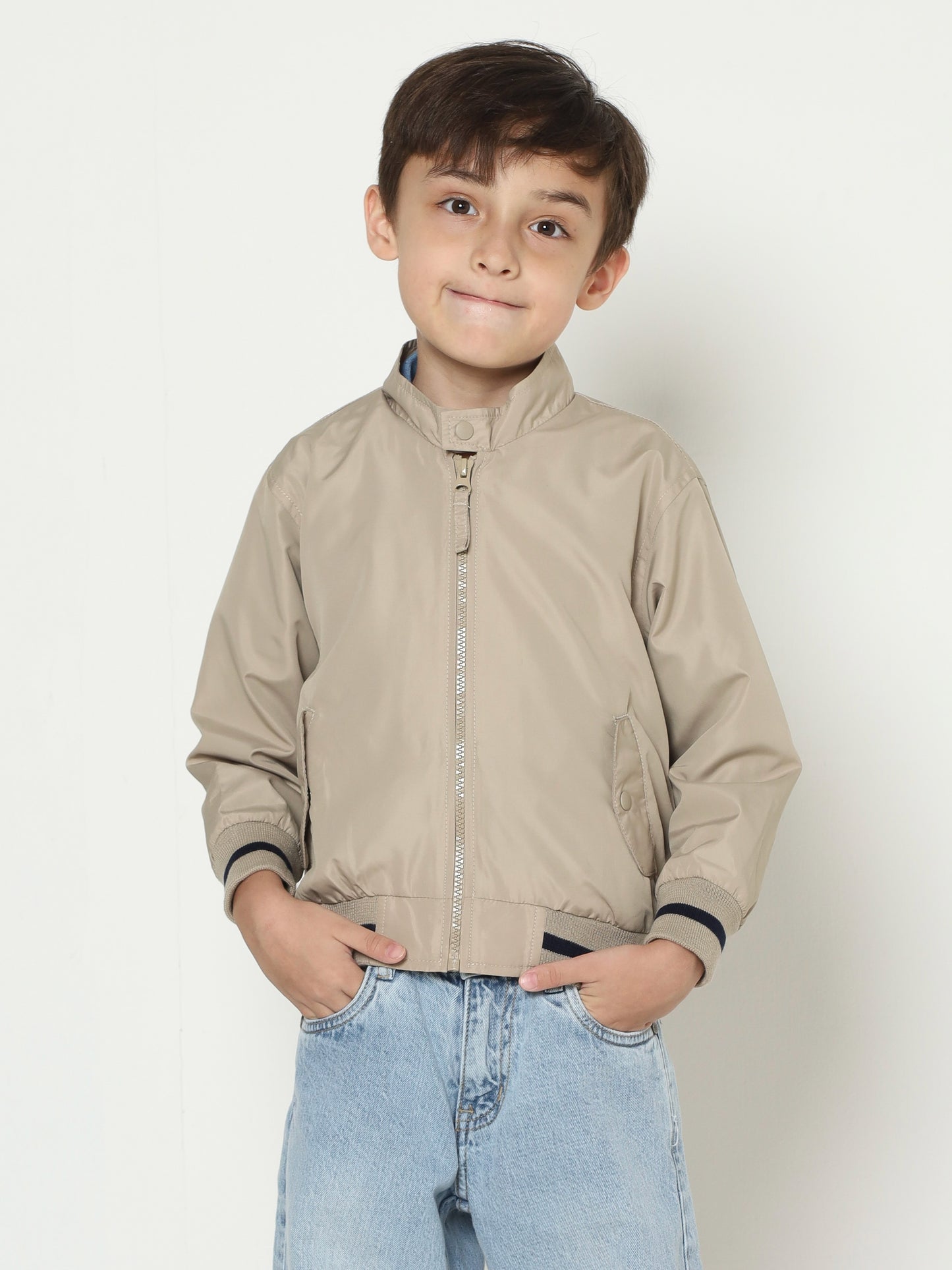 Osella Harrington Jacket In Gravel