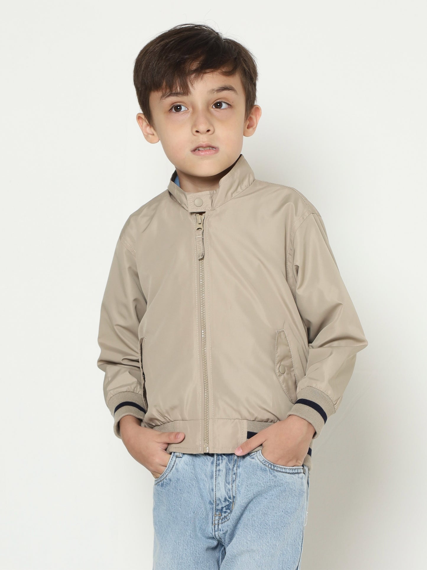 Osella Harrington Jacket In Gravel