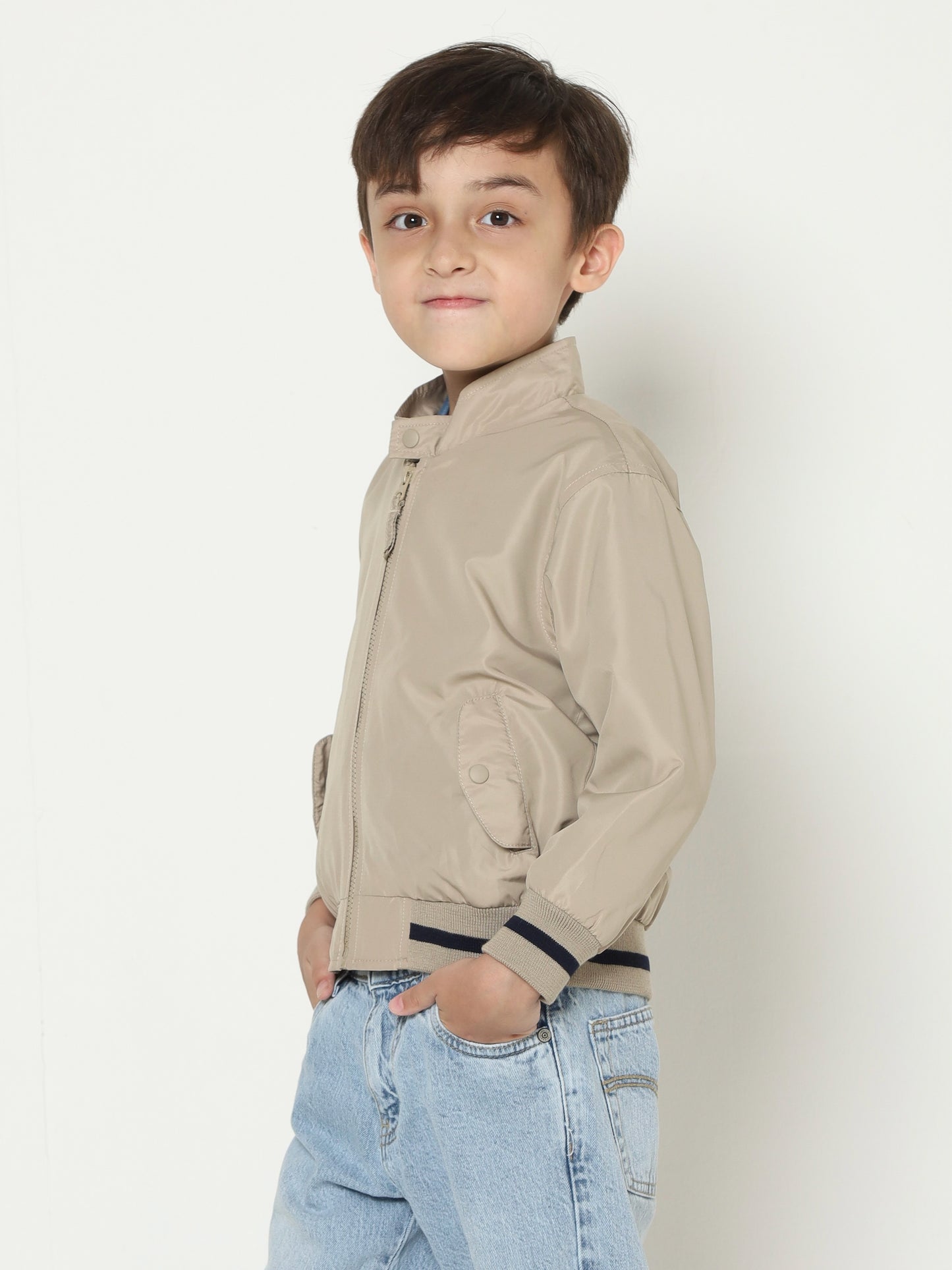 Osella Harrington Jacket In Gravel