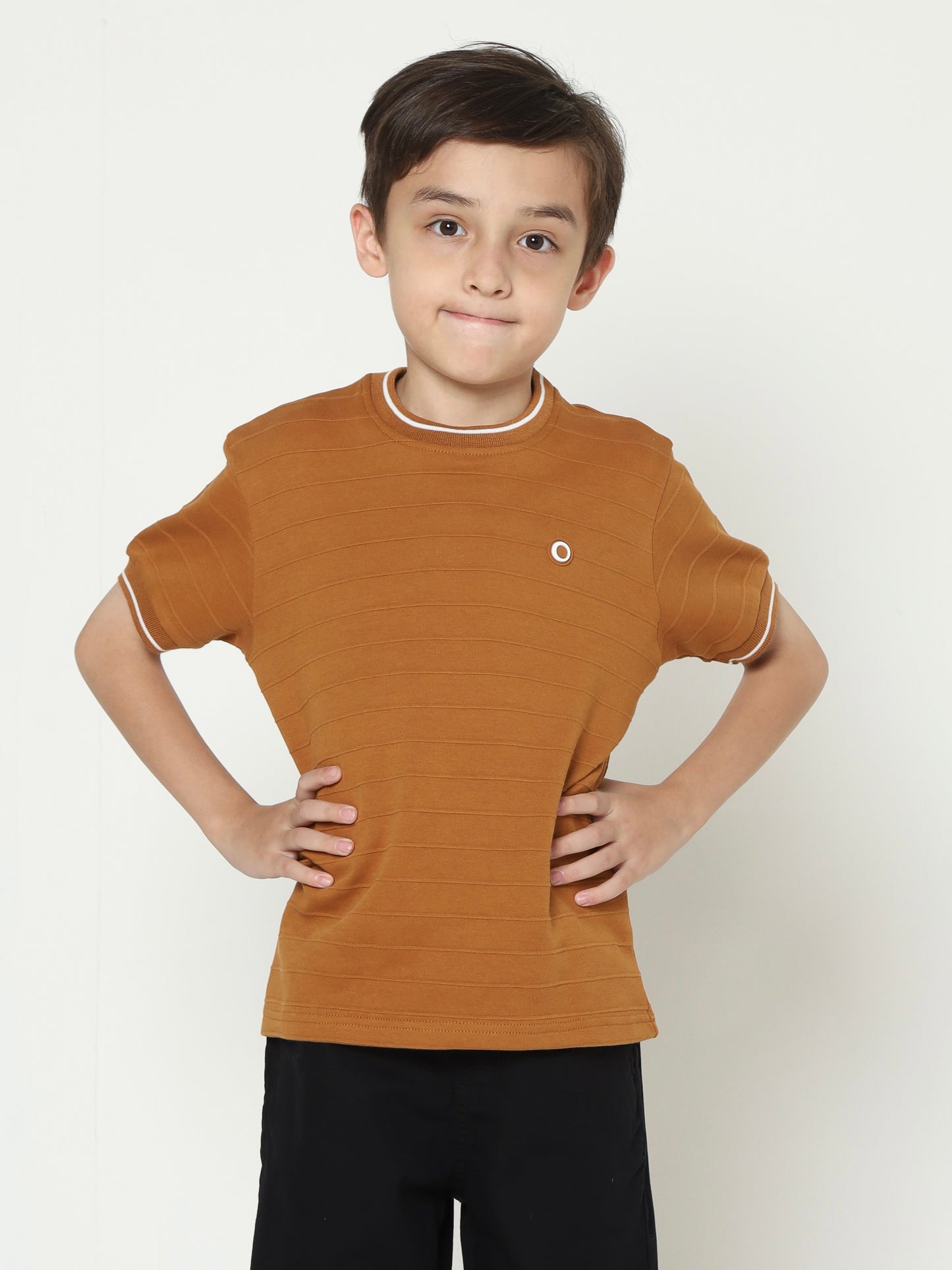 Osella Leonie Texture Stripe T-Shirt