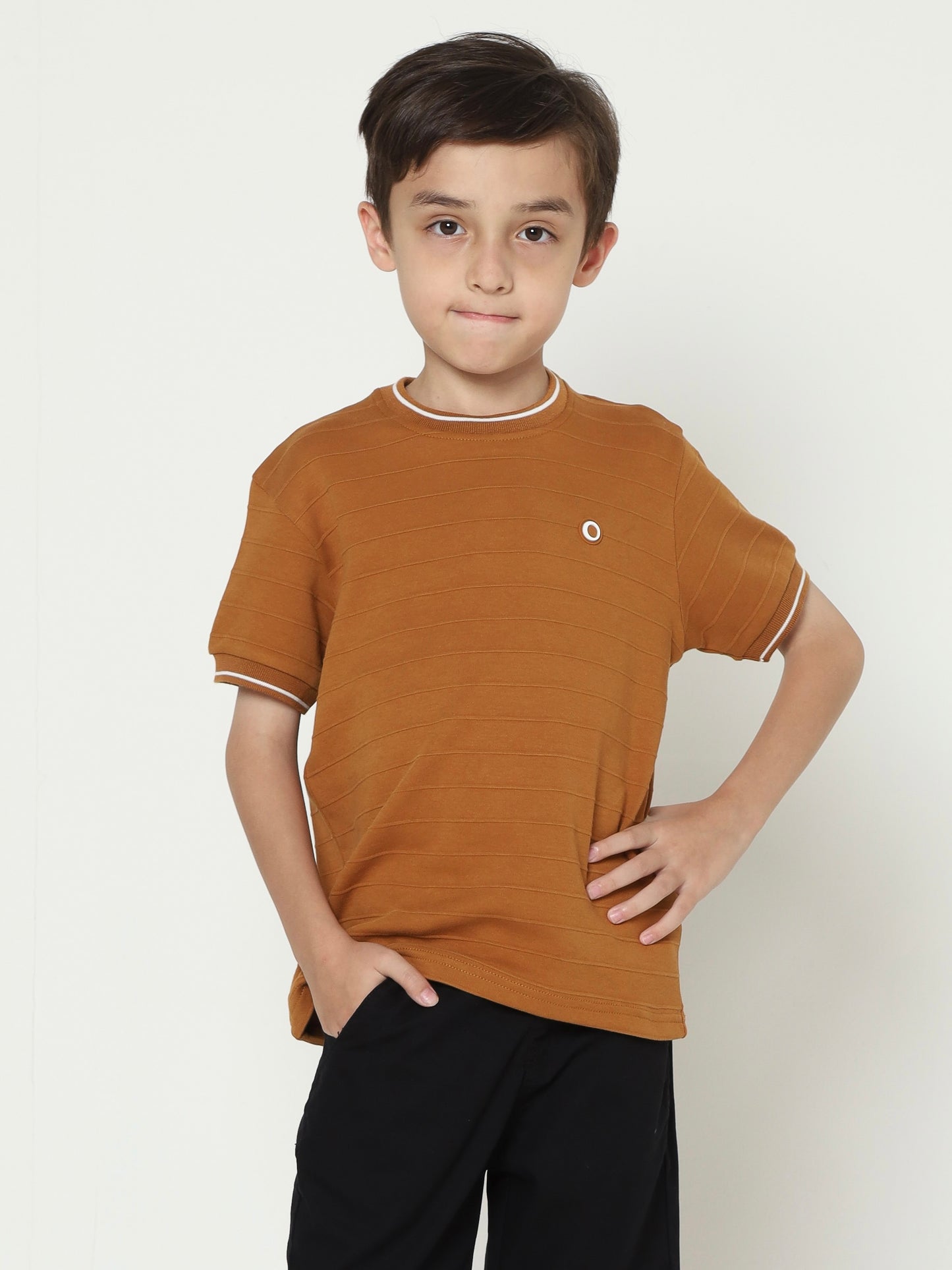 Osella Leonie Texture Stripe T-Shirt