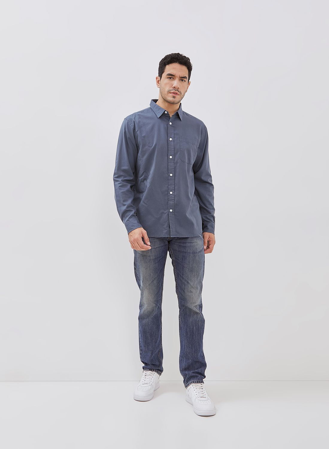 Osella Kygan Long Sleeve Shirt With Fancy Ribstop Fabric