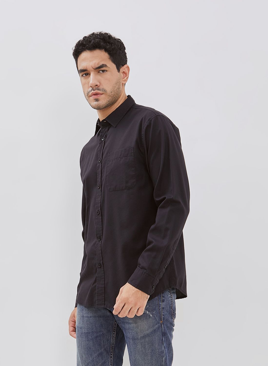 Osella Kygan Long Sleeve Shirt With Fancy Ribstop Fabric