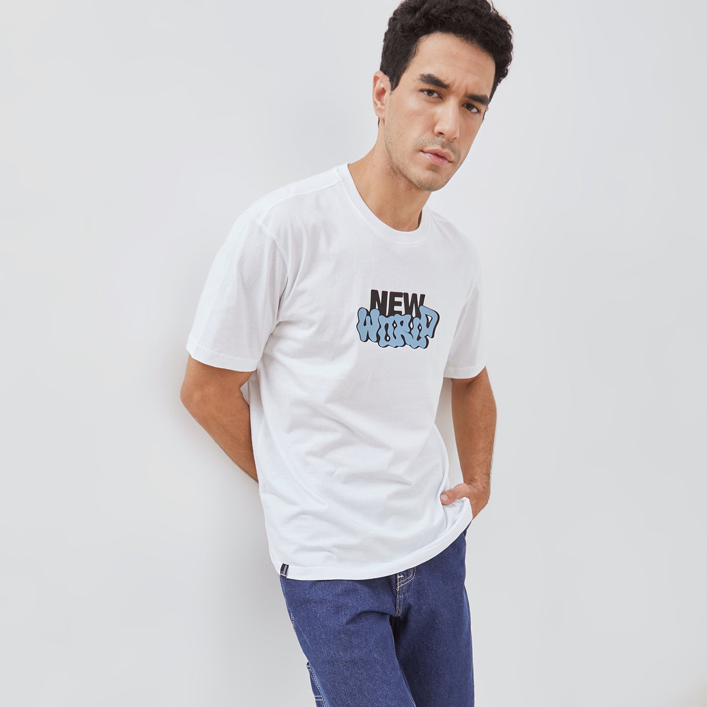 Osella Regular Fit T-Shirt In White