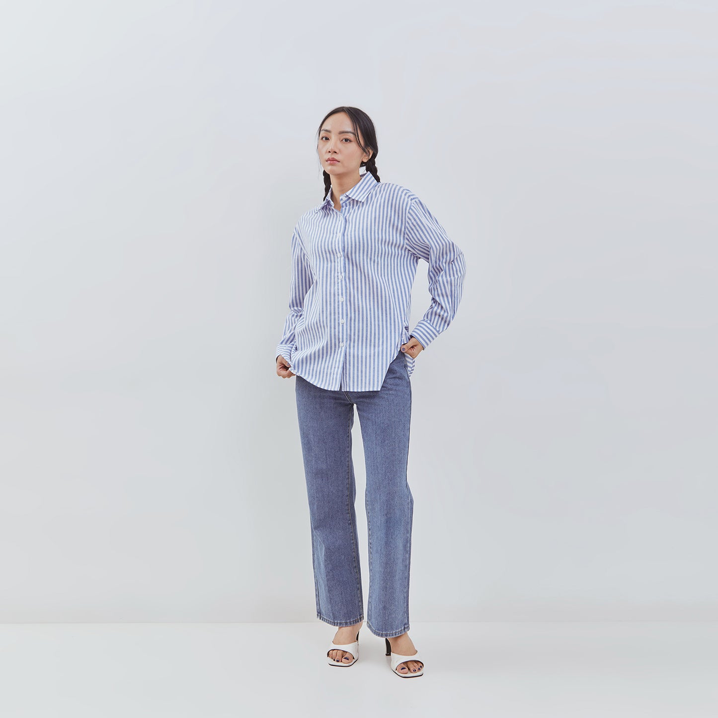 Osella Leila Long Sleeve Collared Shirt