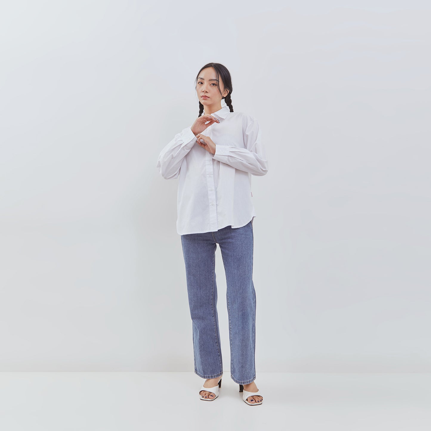 Osella Leila Long Sleeve Collared Shirt