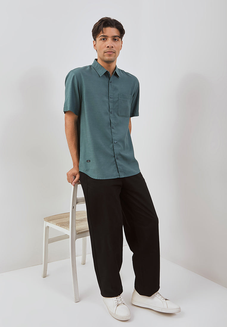 Osella Short Sleeve Tencel Shirt Top