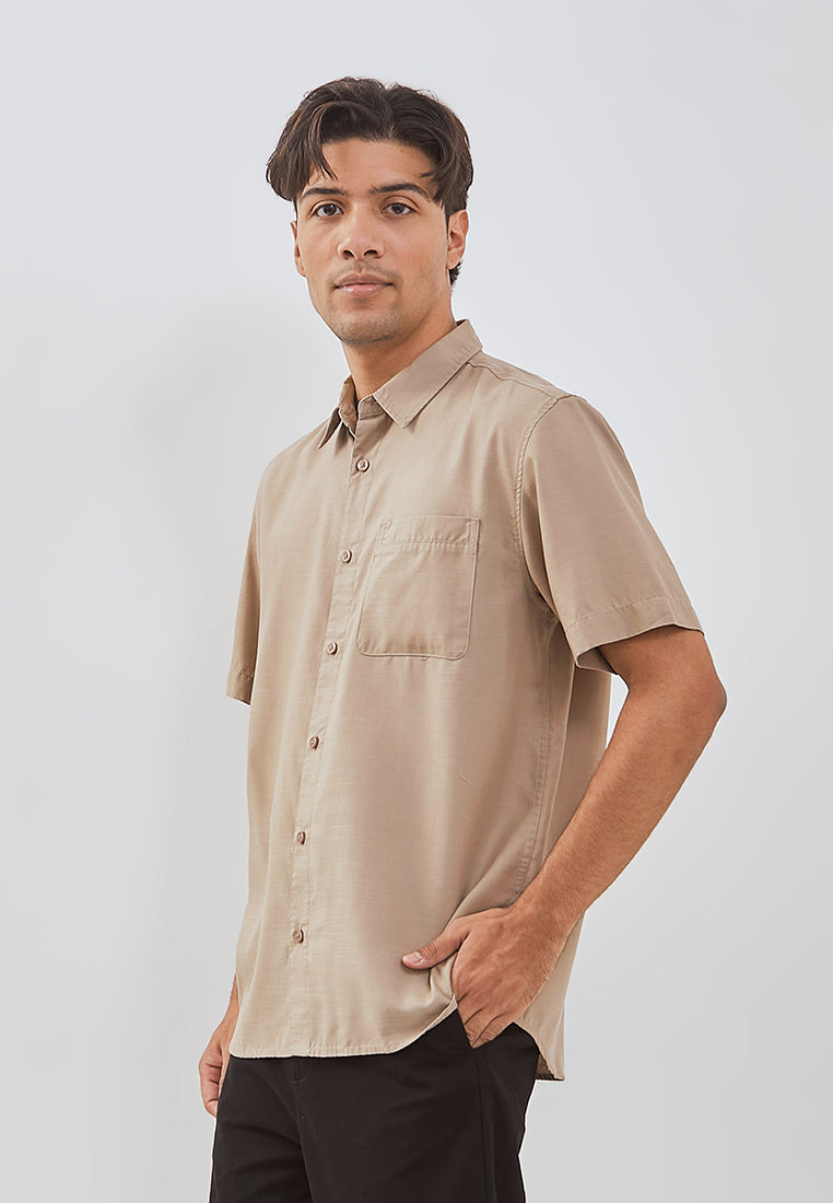 Osella Short Sleeve Tencel Shirt Top