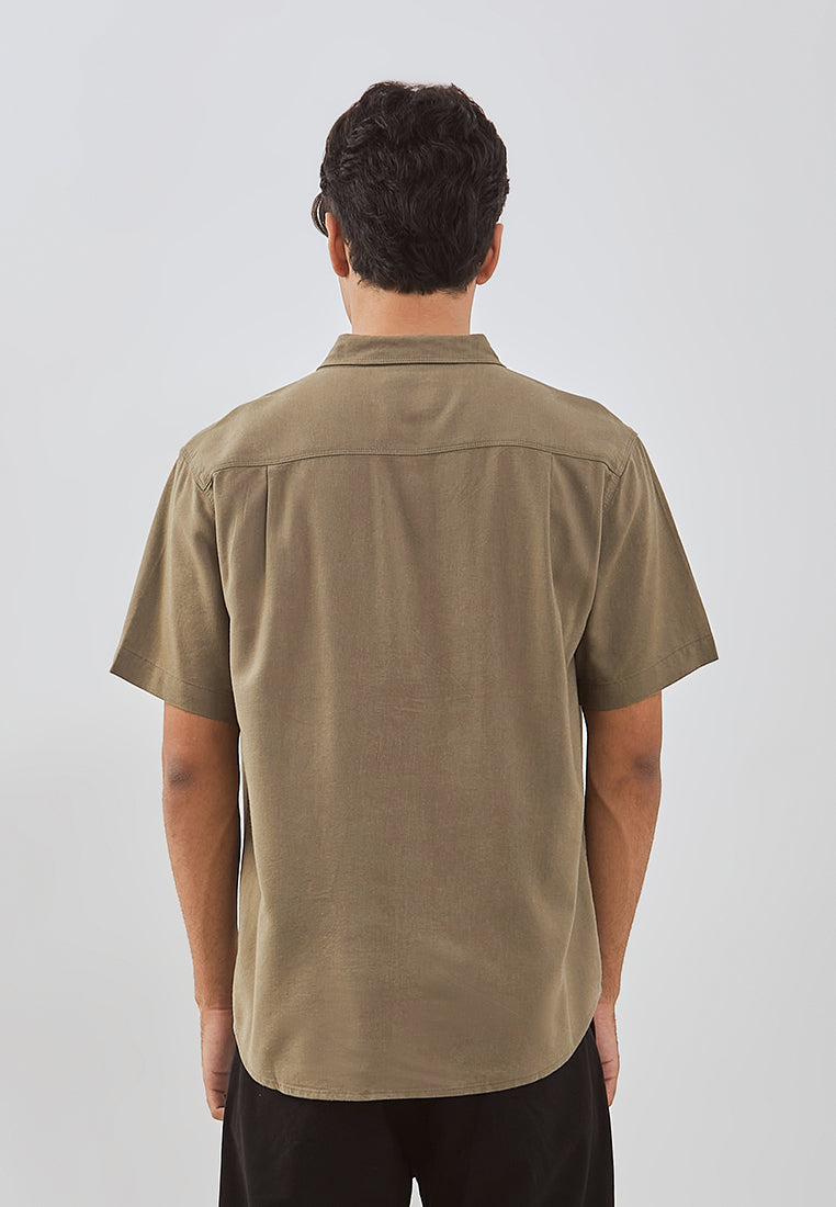 Osella Zain Short Sleeve Shirt With Welt Pocket