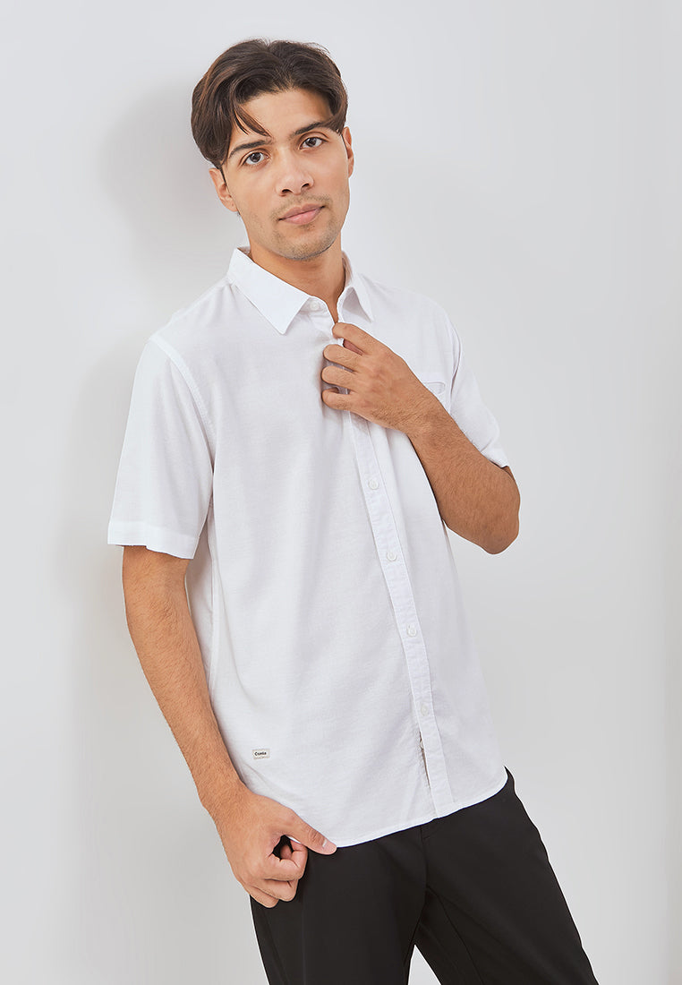 Osella Zain Short Sleeve Shirt With Welt Pocket