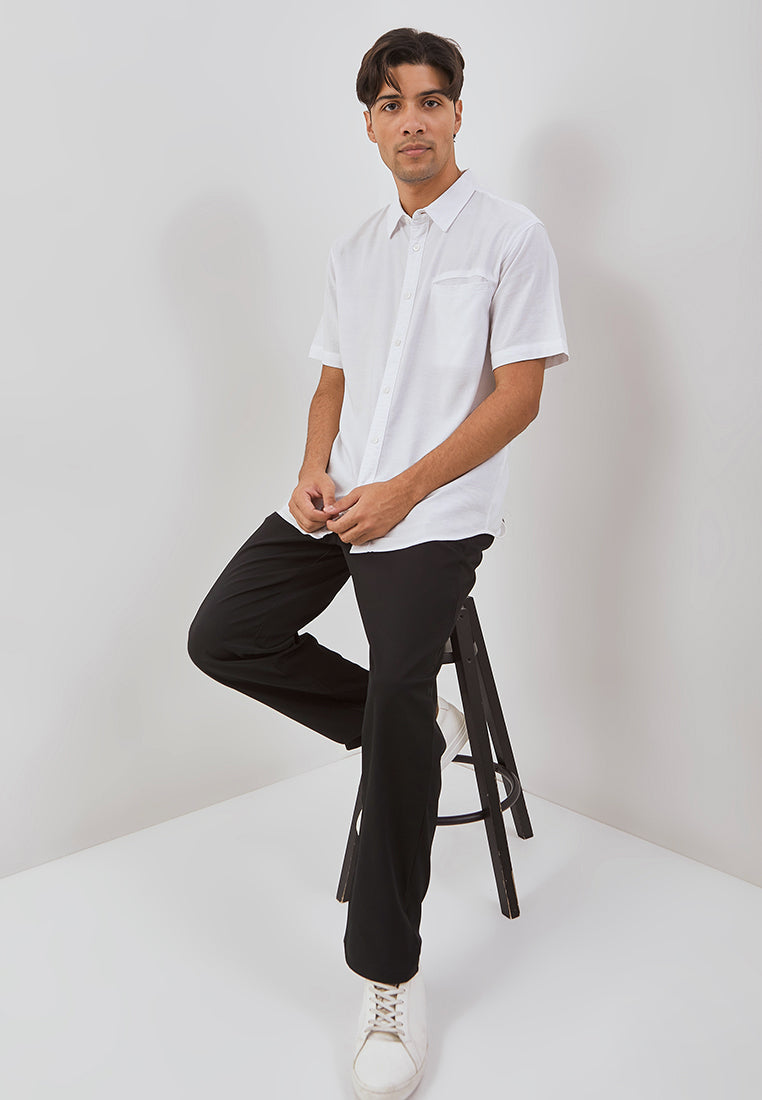 Osella Zain Short Sleeve Shirt With Welt Pocket