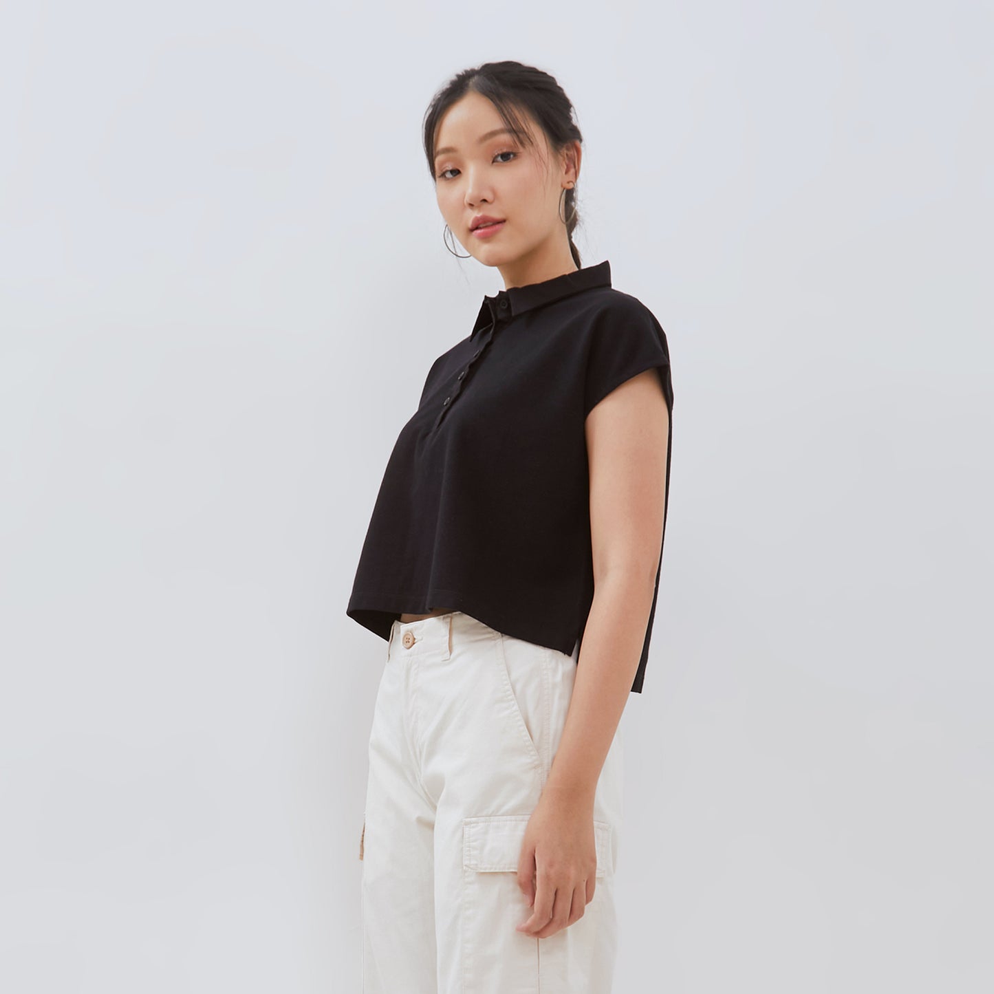 Osella Sleeveless Collar Shirt