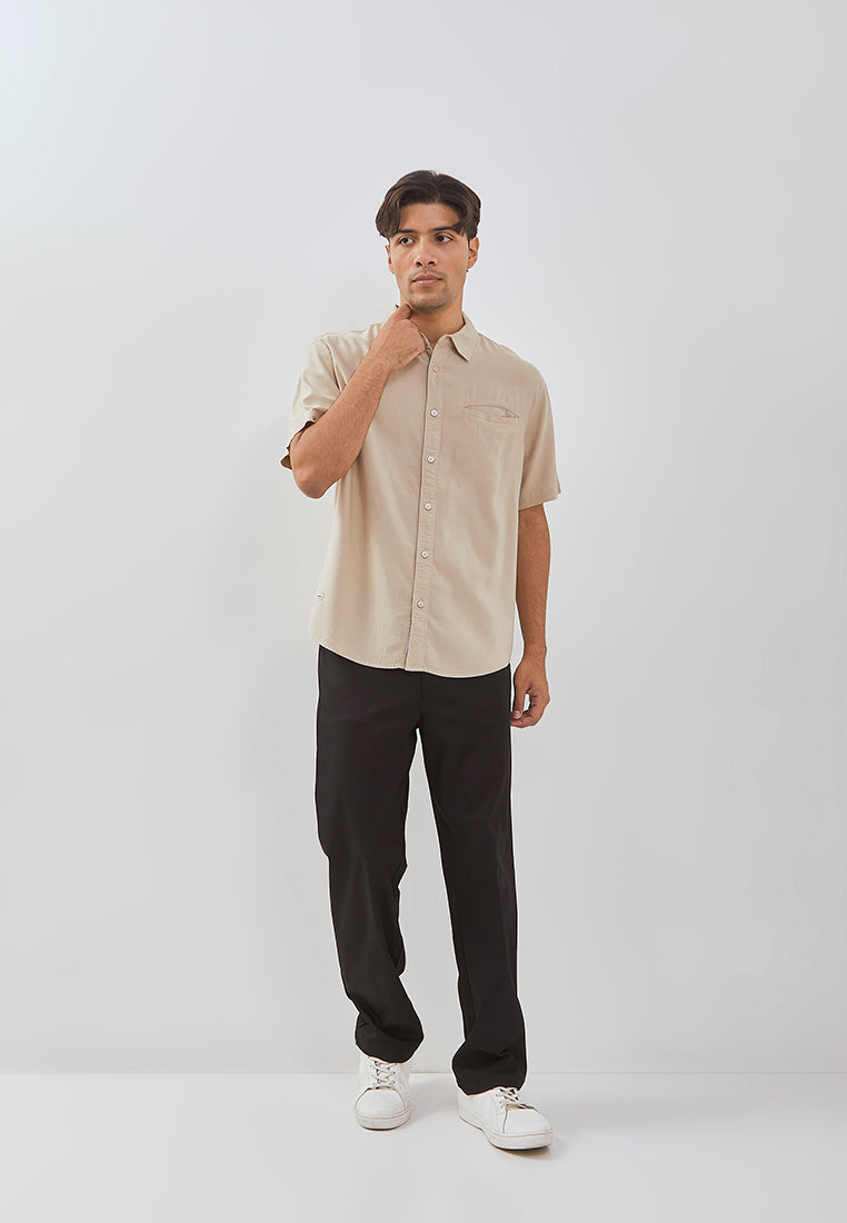 Osella Zain Short Sleeve Shirt With Welt Pocket