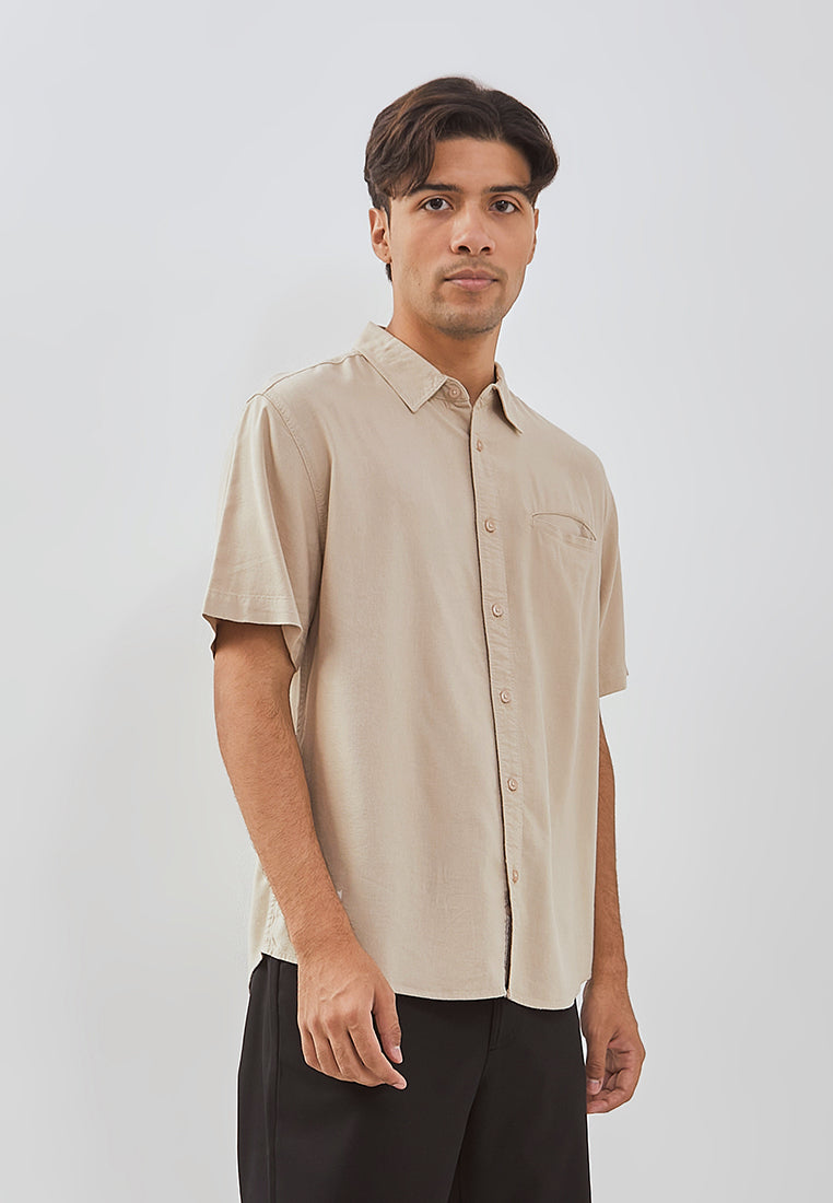 Osella Zain Short Sleeve Shirt With Welt Pocket