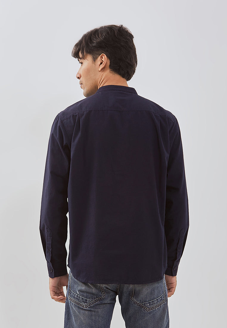 Osella Rayyan Long Sleeve Koko Shirt With Vertical Pocket
