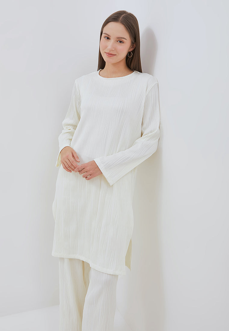 Osella Elexia Textured Knit Tunic Set