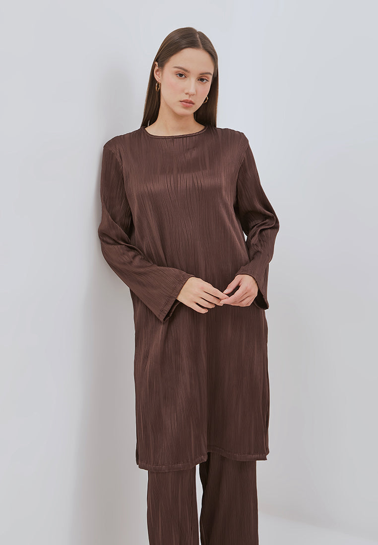 Osella Elexia Textured Knit Tunic Set