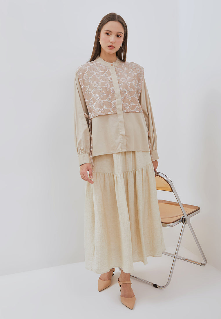 Osella Aysha Layered Lace Blouse