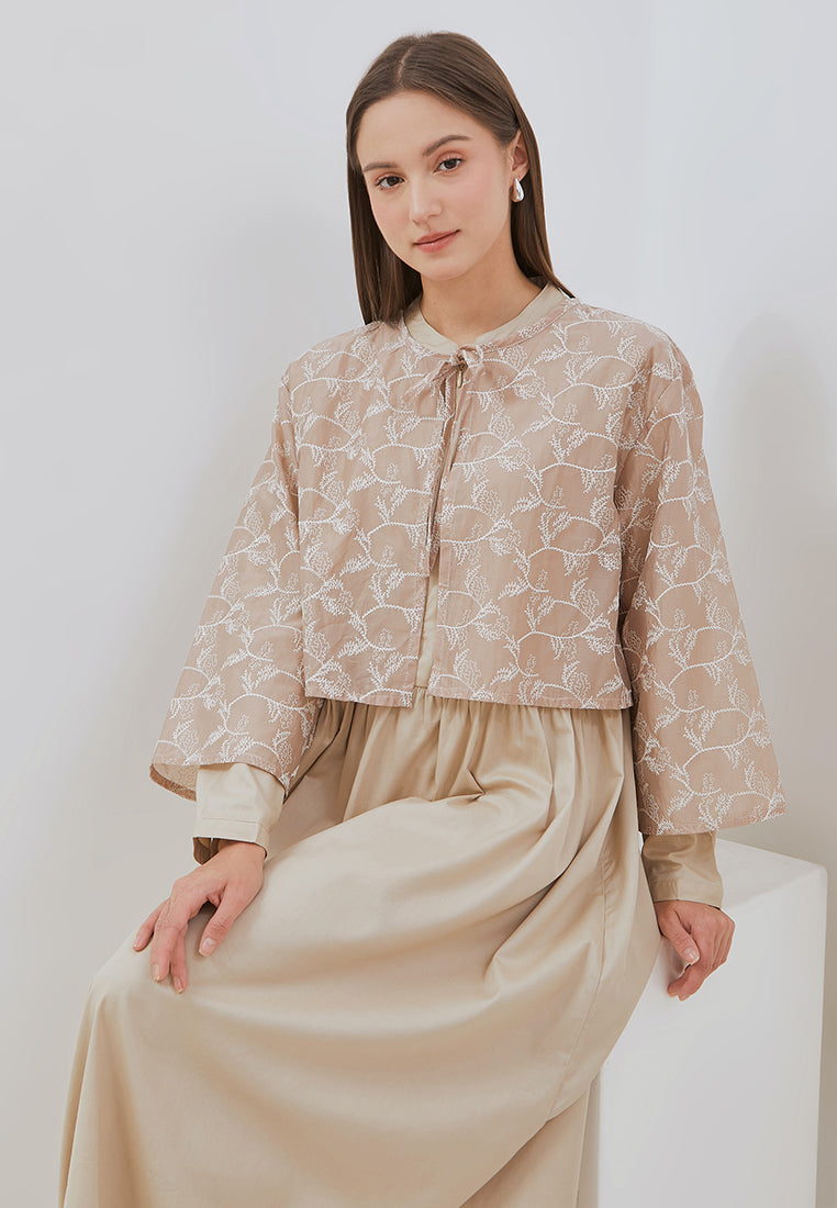 Osella Layla Embroidered Outer Set Maxi Dress