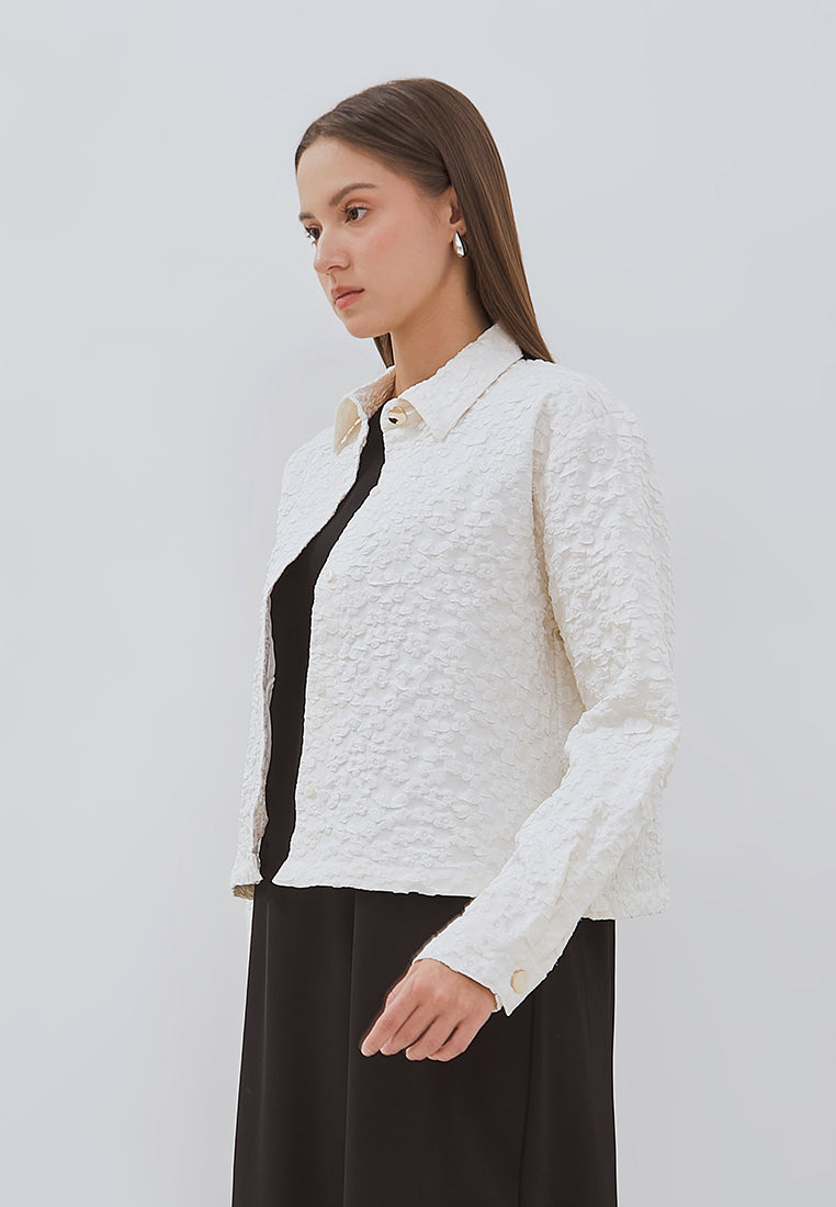 Osella Zania Dress Set With Jacquard Outer