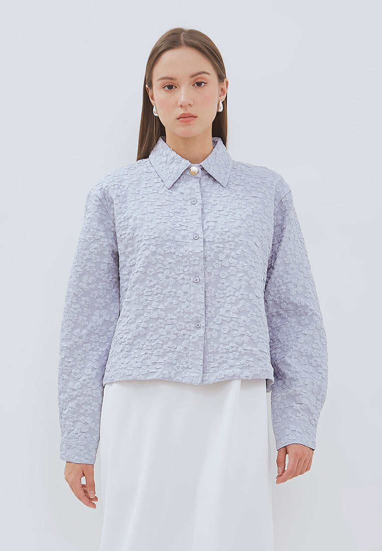 Osella Zania Dress Set With Jacquard Outer