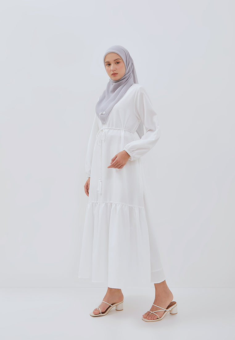 Osella Maxi Dress With Tassel Belt