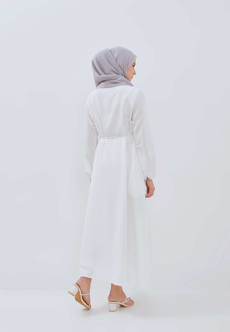 Osella Maxi Dress With Tassel Belt