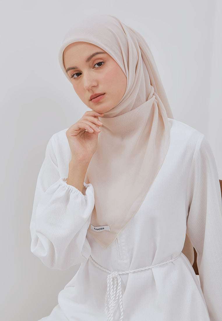 Osella Premium Plain Paris Square Hijab